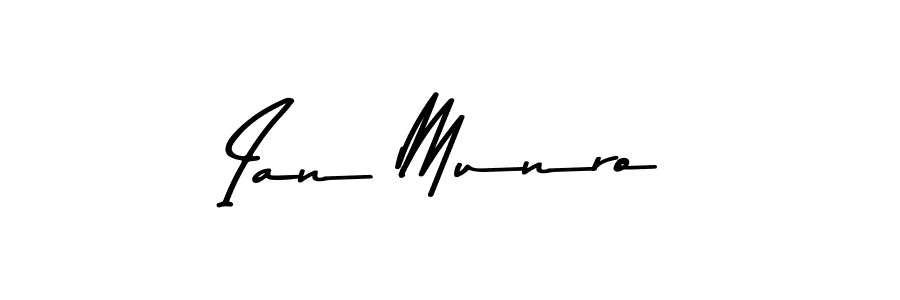 Ian Munro stylish signature style. Best Handwritten Sign (Asem Kandis PERSONAL USE) for my name. Handwritten Signature Collection Ideas for my name Ian Munro. Ian Munro signature style 9 images and pictures png