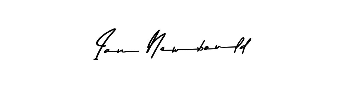 The best way (Asem Kandis PERSONAL USE) to make a short signature is to pick only two or three words in your name. The name Ian Newbould include a total of six letters. For converting this name. Ian Newbould signature style 9 images and pictures png