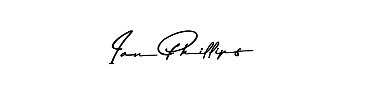 Create a beautiful signature design for name Ian Phillips. With this signature (Asem Kandis PERSONAL USE) fonts, you can make a handwritten signature for free. Ian Phillips signature style 9 images and pictures png