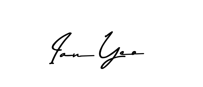 Use a signature maker to create a handwritten signature online. With this signature software, you can design (Asem Kandis PERSONAL USE) your own signature for name Ian Yeo. Ian Yeo signature style 9 images and pictures png