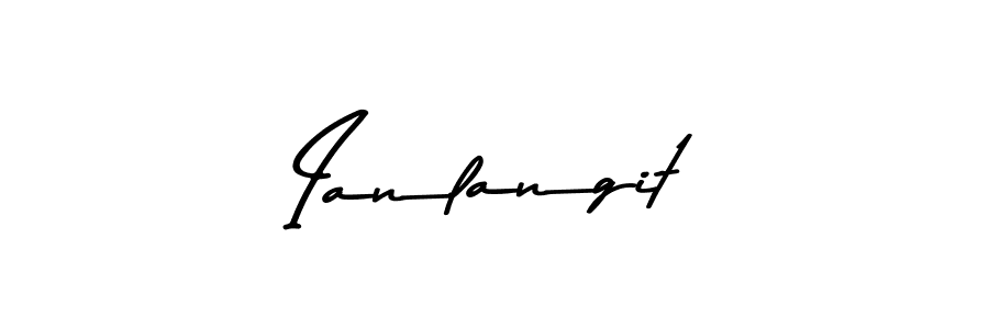 How to Draw Ianlangit signature style? Asem Kandis PERSONAL USE is a latest design signature styles for name Ianlangit. Ianlangit signature style 9 images and pictures png