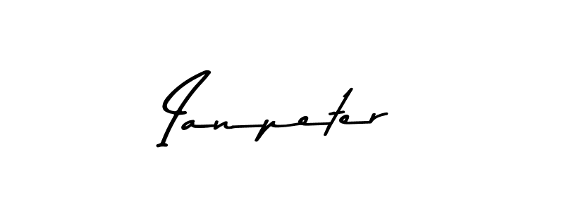 How to make Ianpeter signature? Asem Kandis PERSONAL USE is a professional autograph style. Create handwritten signature for Ianpeter name. Ianpeter signature style 9 images and pictures png