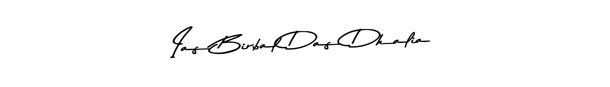 Similarly Asem Kandis PERSONAL USE is the best handwritten signature design. Signature creator online .You can use it as an online autograph creator for name Ias Birbal Das Dhalia. Ias Birbal Das Dhalia signature style 9 images and pictures png