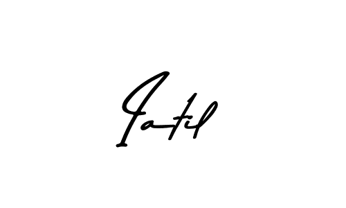 Once you've used our free online signature maker to create your best signature Asem Kandis PERSONAL USE style, it's time to enjoy all of the benefits that Iatil name signing documents. Iatil signature style 9 images and pictures png