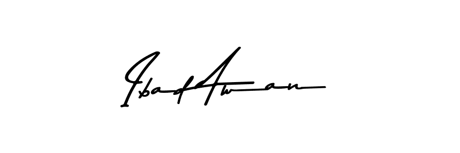 Similarly Asem Kandis PERSONAL USE is the best handwritten signature design. Signature creator online .You can use it as an online autograph creator for name Ibad Awan. Ibad Awan signature style 9 images and pictures png