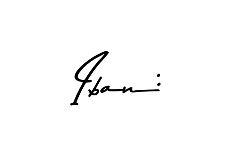 The best way (Asem Kandis PERSONAL USE) to make a short signature is to pick only two or three words in your name. The name Iban: include a total of six letters. For converting this name. Iban: signature style 9 images and pictures png