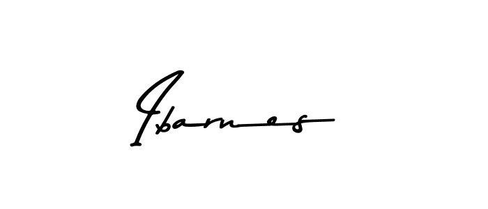 Make a beautiful signature design for name Ibarnes. With this signature (Asem Kandis PERSONAL USE) style, you can create a handwritten signature for free. Ibarnes signature style 9 images and pictures png