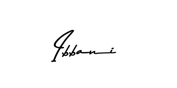 How to make Ibbani name signature. Use Asem Kandis PERSONAL USE style for creating short signs online. This is the latest handwritten sign. Ibbani signature style 9 images and pictures png