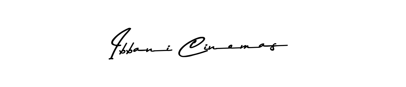 Make a beautiful signature design for name Ibbani Cinemas. With this signature (Asem Kandis PERSONAL USE) style, you can create a handwritten signature for free. Ibbani Cinemas signature style 9 images and pictures png