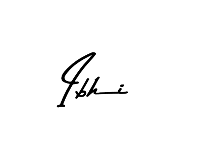 Ibhi stylish signature style. Best Handwritten Sign (Asem Kandis PERSONAL USE) for my name. Handwritten Signature Collection Ideas for my name Ibhi. Ibhi signature style 9 images and pictures png