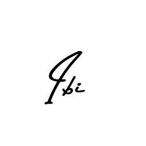 Use a signature maker to create a handwritten signature online. With this signature software, you can design (Asem Kandis PERSONAL USE) your own signature for name Ibi. Ibi signature style 9 images and pictures png