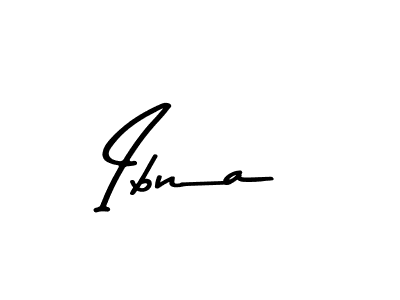 Design your own signature with our free online signature maker. With this signature software, you can create a handwritten (Asem Kandis PERSONAL USE) signature for name Ibna. Ibna signature style 9 images and pictures png