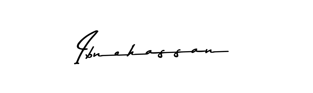 Ibnehassan stylish signature style. Best Handwritten Sign (Asem Kandis PERSONAL USE) for my name. Handwritten Signature Collection Ideas for my name Ibnehassan. Ibnehassan signature style 9 images and pictures png