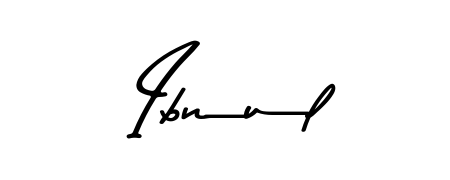 You should practise on your own different ways (Asem Kandis PERSONAL USE) to write your name (Ibnul) in signature. Don't let someone else do it for you. Ibnul signature style 9 images and pictures png