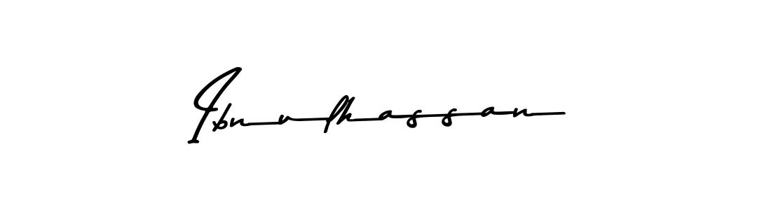 How to make Ibnulhassan signature? Asem Kandis PERSONAL USE is a professional autograph style. Create handwritten signature for Ibnulhassan name. Ibnulhassan signature style 9 images and pictures png