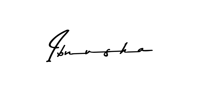 You should practise on your own different ways (Asem Kandis PERSONAL USE) to write your name (Ibnusha) in signature. don't let someone else do it for you. Ibnusha signature style 9 images and pictures png