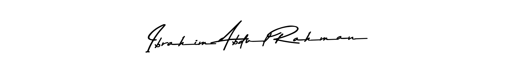 Make a beautiful signature design for name Ibrahim Abdul Rahman. Use this online signature maker to create a handwritten signature for free. Ibrahim Abdul Rahman signature style 9 images and pictures png