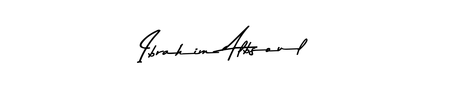 You should practise on your own different ways (Asem Kandis PERSONAL USE) to write your name (Ibrahim Albsoul) in signature. don't let someone else do it for you. Ibrahim Albsoul signature style 9 images and pictures png