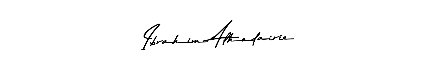 Use a signature maker to create a handwritten signature online. With this signature software, you can design (Asem Kandis PERSONAL USE) your own signature for name Ibrahim Alhodairie. Ibrahim Alhodairie signature style 9 images and pictures png