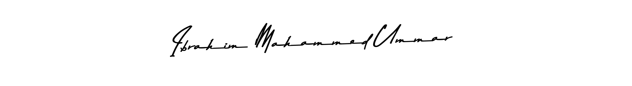 Design your own signature with our free online signature maker. With this signature software, you can create a handwritten (Asem Kandis PERSONAL USE) signature for name Ibrahim Mahammed Ummar. Ibrahim Mahammed Ummar signature style 9 images and pictures png