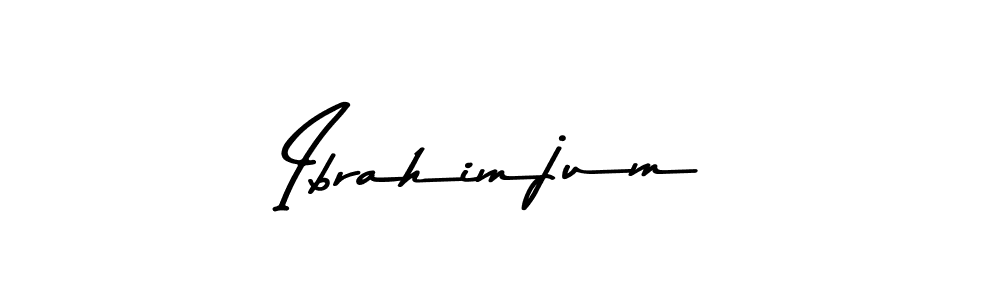 Make a beautiful signature design for name Ibrahimjum. Use this online signature maker to create a handwritten signature for free. Ibrahimjum signature style 9 images and pictures png