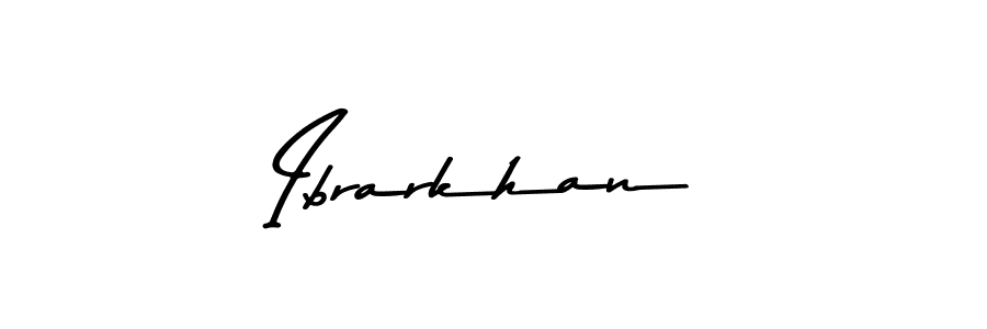 Make a beautiful signature design for name Ibrarkhan. With this signature (Asem Kandis PERSONAL USE) style, you can create a handwritten signature for free. Ibrarkhan signature style 9 images and pictures png