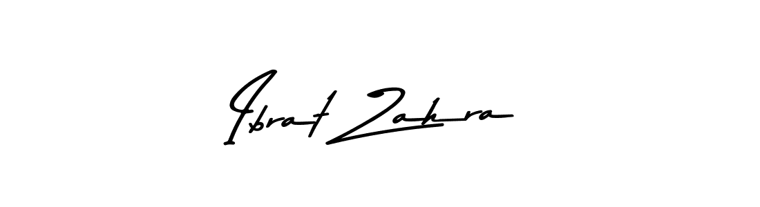Ibrat Zahra stylish signature style. Best Handwritten Sign (Asem Kandis PERSONAL USE) for my name. Handwritten Signature Collection Ideas for my name Ibrat Zahra. Ibrat Zahra signature style 9 images and pictures png