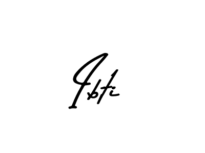 Create a beautiful signature design for name Ibti. With this signature (Asem Kandis PERSONAL USE) fonts, you can make a handwritten signature for free. Ibti signature style 9 images and pictures png