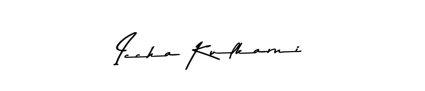 Make a beautiful signature design for name Iccha Kulkarni. Use this online signature maker to create a handwritten signature for free. Iccha Kulkarni signature style 9 images and pictures png