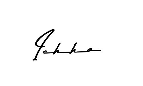 You should practise on your own different ways (Asem Kandis PERSONAL USE) to write your name (Ichha) in signature. don't let someone else do it for you. Ichha signature style 9 images and pictures png