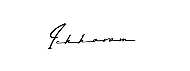 Once you've used our free online signature maker to create your best signature Asem Kandis PERSONAL USE style, it's time to enjoy all of the benefits that Ichharam name signing documents. Ichharam signature style 9 images and pictures png