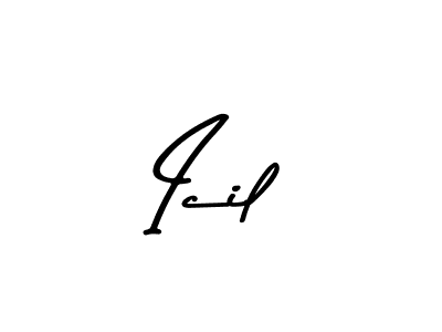 You should practise on your own different ways (Asem Kandis PERSONAL USE) to write your name (Icil) in signature. don't let someone else do it for you. Icil signature style 9 images and pictures png