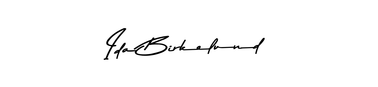 Use a signature maker to create a handwritten signature online. With this signature software, you can design (Asem Kandis PERSONAL USE) your own signature for name Ida Birkelund. Ida Birkelund signature style 9 images and pictures png