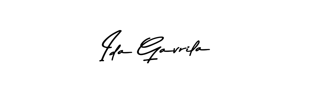 Design your own signature with our free online signature maker. With this signature software, you can create a handwritten (Asem Kandis PERSONAL USE) signature for name Ida Gavrila. Ida Gavrila signature style 9 images and pictures png
