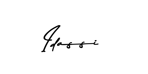 How to make Idassi name signature. Use Asem Kandis PERSONAL USE style for creating short signs online. This is the latest handwritten sign. Idassi signature style 9 images and pictures png