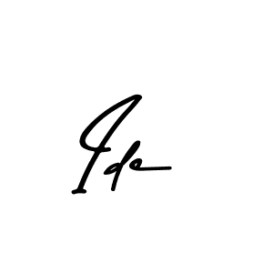 Best and Professional Signature Style for Ide. Asem Kandis PERSONAL USE Best Signature Style Collection. Ide signature style 9 images and pictures png