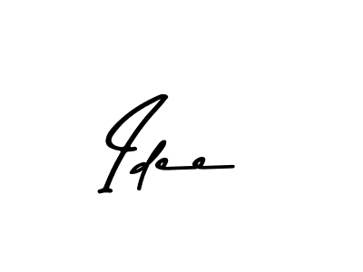 How to make Idee signature? Asem Kandis PERSONAL USE is a professional autograph style. Create handwritten signature for Idee name. Idee signature style 9 images and pictures png