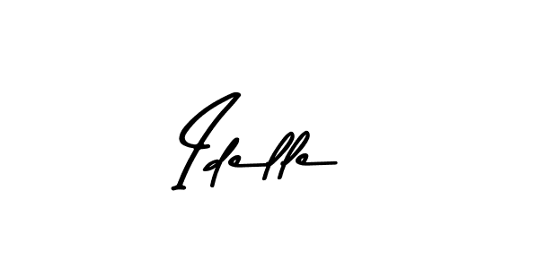 Similarly Asem Kandis PERSONAL USE is the best handwritten signature design. Signature creator online .You can use it as an online autograph creator for name Idelle. Idelle signature style 9 images and pictures png