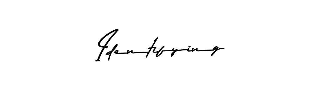 You should practise on your own different ways (Asem Kandis PERSONAL USE) to write your name (Identifying) in signature. don't let someone else do it for you. Identifying signature style 9 images and pictures png