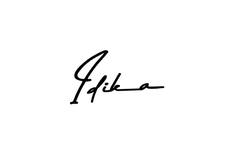 Make a beautiful signature design for name Idika. With this signature (Asem Kandis PERSONAL USE) style, you can create a handwritten signature for free. Idika signature style 9 images and pictures png