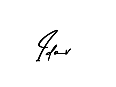 Use a signature maker to create a handwritten signature online. With this signature software, you can design (Asem Kandis PERSONAL USE) your own signature for name Idov. Idov signature style 9 images and pictures png