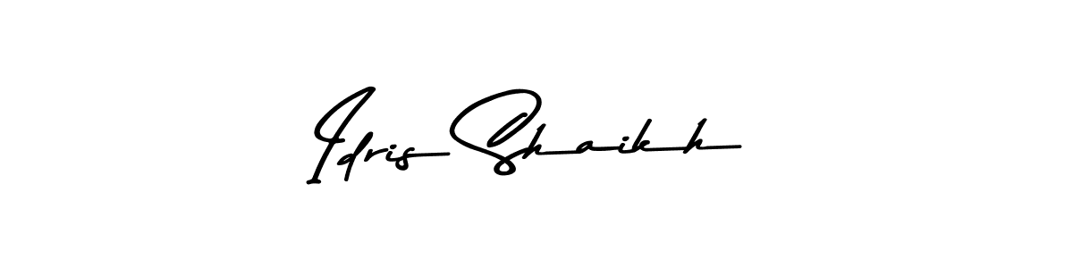 Here are the top 10 professional signature styles for the name Idris Shaikh. These are the best autograph styles you can use for your name. Idris Shaikh signature style 9 images and pictures png