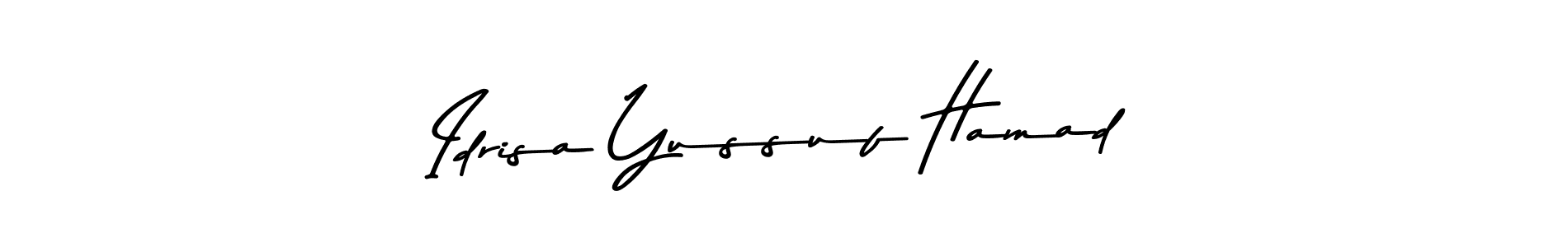 How to make Idrisa Yussuf Hamad signature? Asem Kandis PERSONAL USE is a professional autograph style. Create handwritten signature for Idrisa Yussuf Hamad name. Idrisa Yussuf Hamad signature style 9 images and pictures png