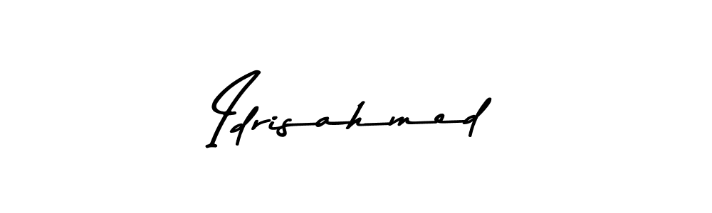 Use a signature maker to create a handwritten signature online. With this signature software, you can design (Asem Kandis PERSONAL USE) your own signature for name Idrisahmed. Idrisahmed signature style 9 images and pictures png