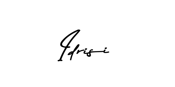 Design your own signature with our free online signature maker. With this signature software, you can create a handwritten (Asem Kandis PERSONAL USE) signature for name Idrisi. Idrisi signature style 9 images and pictures png
