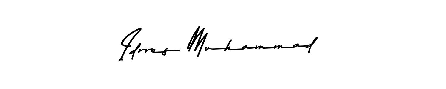 It looks lik you need a new signature style for name Idrres Muhammad. Design unique handwritten (Asem Kandis PERSONAL USE) signature with our free signature maker in just a few clicks. Idrres Muhammad signature style 9 images and pictures png