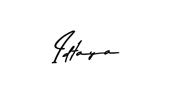 if you are searching for the best signature style for your name Idtaya. so please give up your signature search. here we have designed multiple signature styles  using Asem Kandis PERSONAL USE. Idtaya signature style 9 images and pictures png