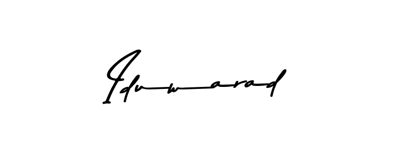 Once you've used our free online signature maker to create your best signature Asem Kandis PERSONAL USE style, it's time to enjoy all of the benefits that Iduwarad name signing documents. Iduwarad signature style 9 images and pictures png