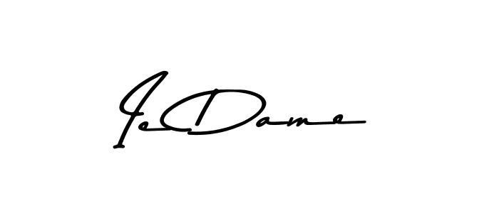 Asem Kandis PERSONAL USE is a professional signature style that is perfect for those who want to add a touch of class to their signature. It is also a great choice for those who want to make their signature more unique. Get Ie Dame name to fancy signature for free. Ie Dame signature style 9 images and pictures png