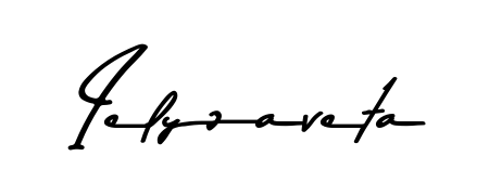 A timeless handwritten aesthetic for Ielyzaveta. The Asem Kandis PERSONAL USE font gives your signature a handcrafted feel with natural curves. Ielyzaveta signature style 9 images and pictures png